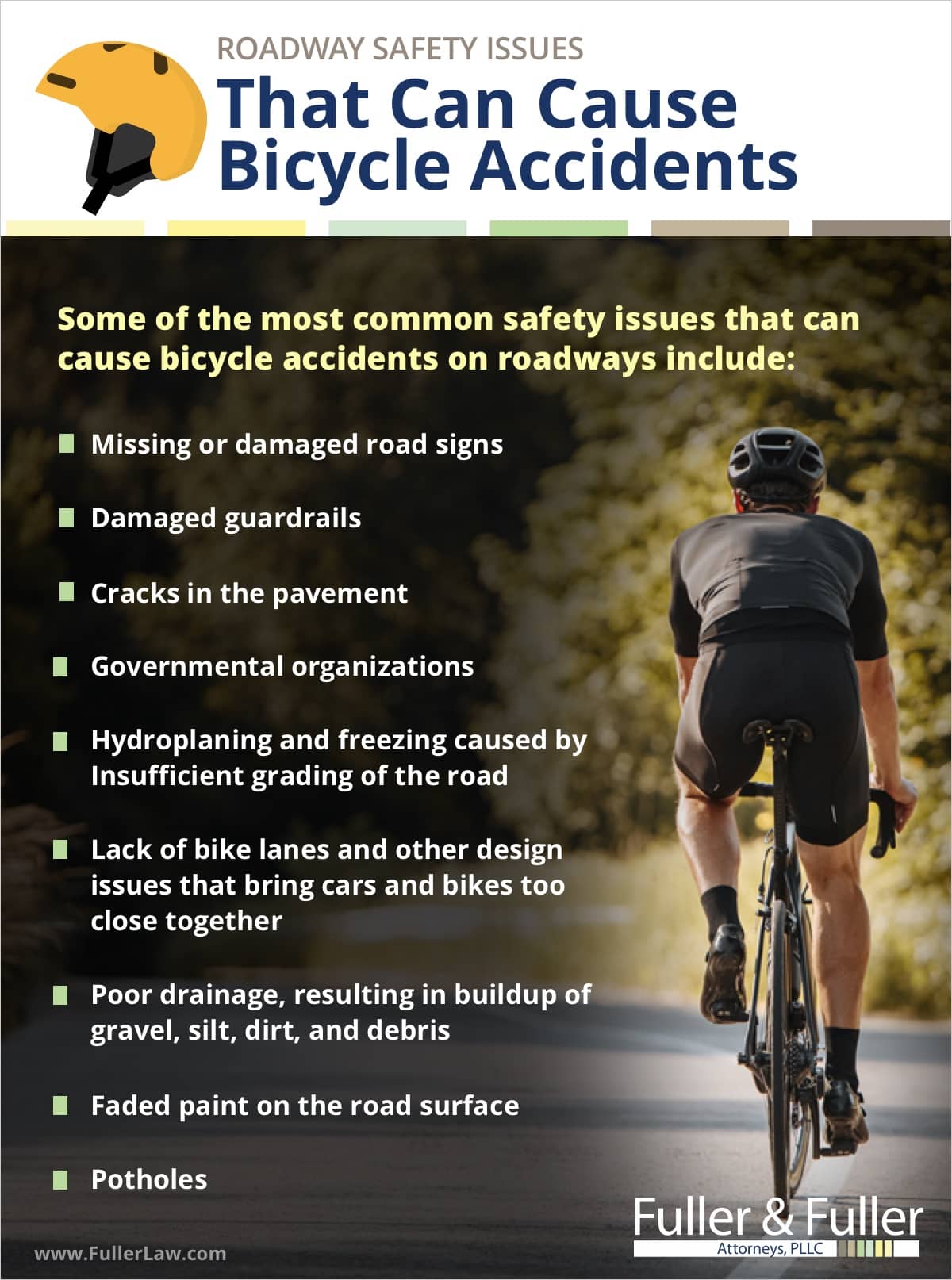 Causes-of-bicycle-accidents | Fuller and Fuller Attorneys PLLC