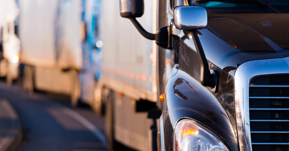 A truck drives on a road before an accident | Fuller and Fuller, Attorneys, PLLC