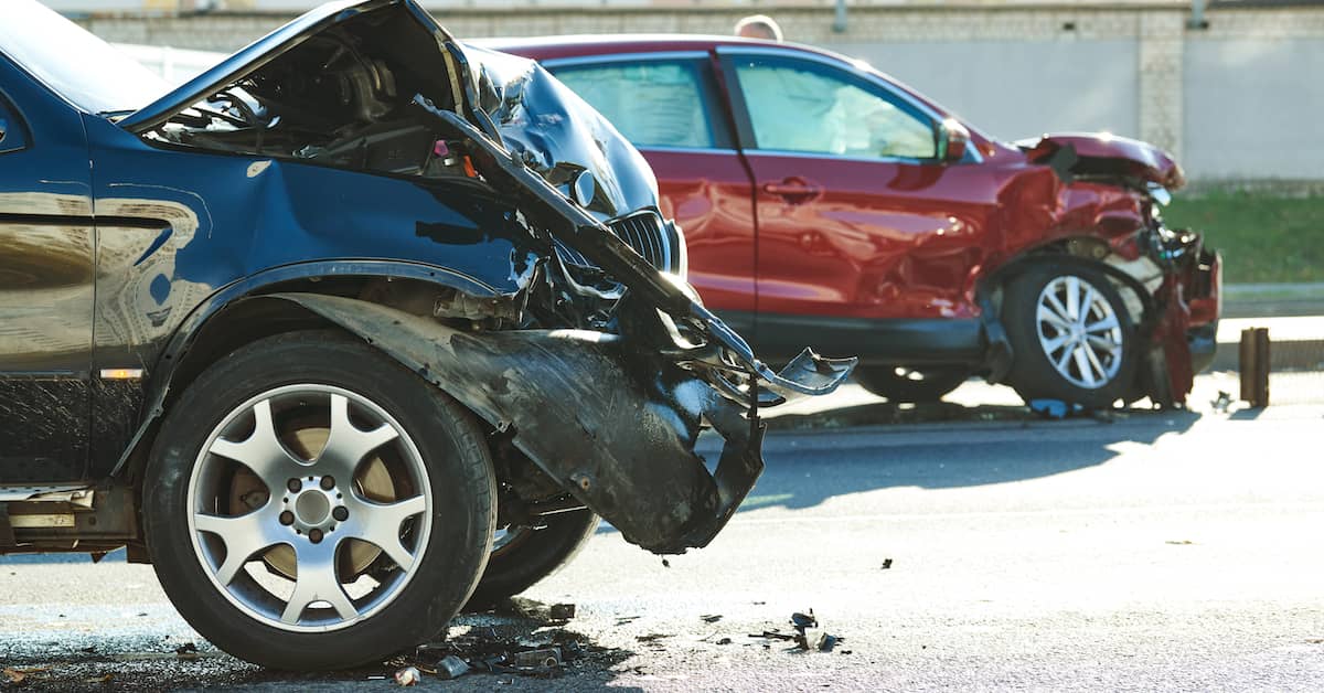 a damaged car after an accident | Fuller & Fuller, Attorneys PLLC
