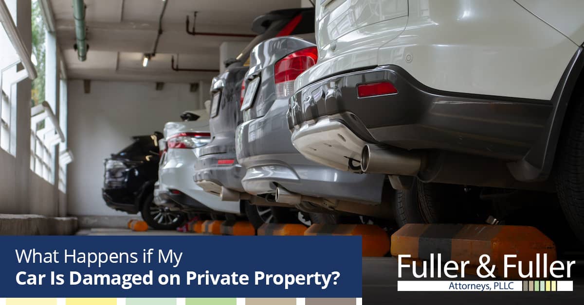 Is an Accident on Private Property Different? Olympia