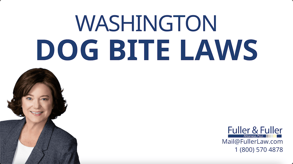 Do I Need a dog bite lawyer in Washington