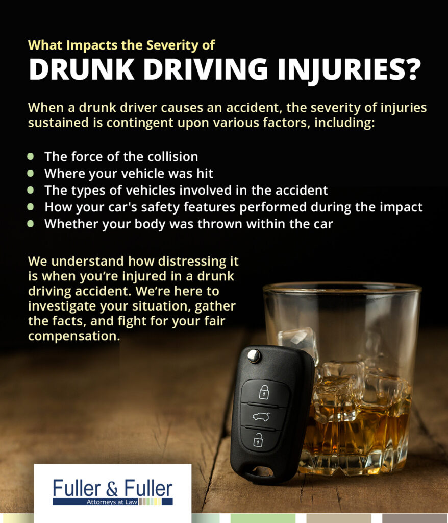 Infographic: What Impacts the Severity of Drunk Driving Injuries?